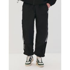 TAPE POINT NYLON JOGGER PANTS [BLACK]