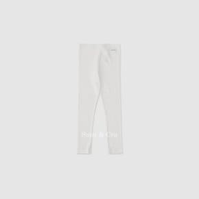 솔렌 골지 레깅스 ㅡ 바닐라화이트