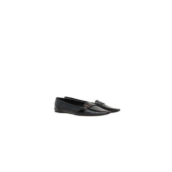[해외배송] 25SS 생로랑 플랫 슈즈 818008AAEHW1000 Black