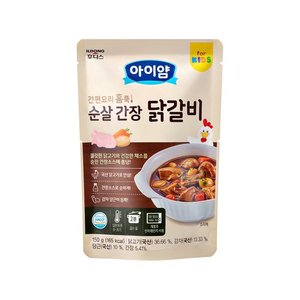  후디스 아이얌 홈쿡 순살 간장 닭갈비 150g