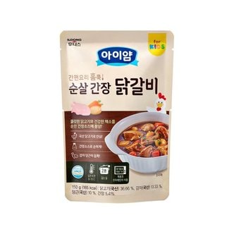  후디스 아이얌 홈쿡 순살 간장 닭갈비 150g