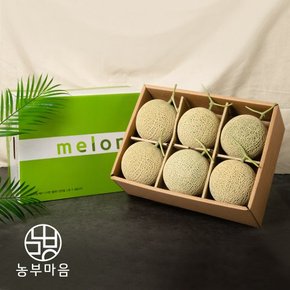 달콤한 머스크 메론선물세트 8kg(6과) 외피포장 배송