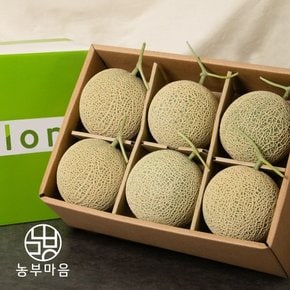 달콤한 머스크 메론선물세트 8kg(6과) 외피포장 배송