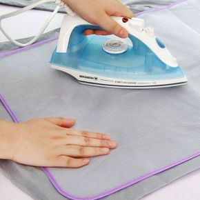 천 의류손상방지 받침대 망사 그물망 시트 받침 다림질판 내열 다림판 다리미 매트 패드 다림질