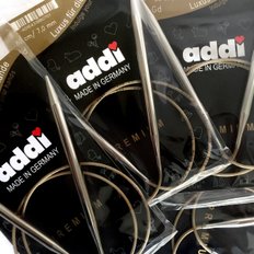 독일 명품 ADDI 아디 롱팁 메탈 줄바늘 80cm (2.5~15mm) 뜨게바늘