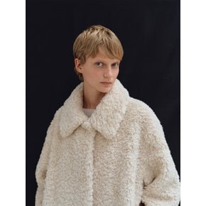 TFW COLLAR FLUFFY SHEARING JACKET_2COLORS