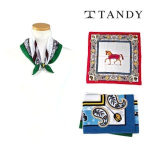 TANDY 홀스 페이즐 손수건 스카프