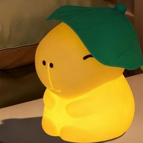 연잎 카피바라 실리콘 무드등