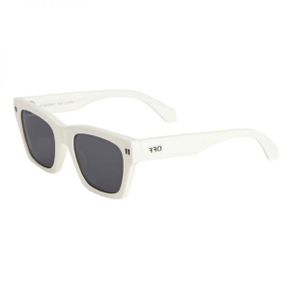 Off-White 유니섹스 공용 블랙 스퀘어 선글라스 OERI13XVALDEZ 0107