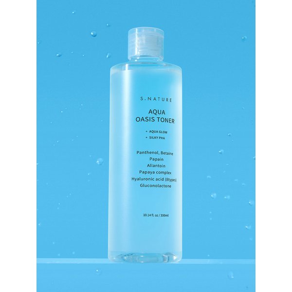 [수분진정촉촉] 아쿠아 오아시스 토너 300ml 대용량