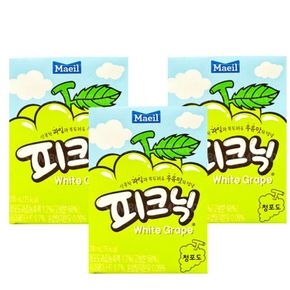 피크닉 청포도 200ml (3개)/피크닉 피크닉청포도 청포도주스 청포도음료