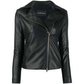 [엠포리오 아르마니] Leather Jacket 0NB10P02P15999 Black