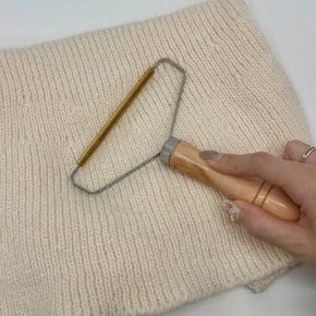 니트 코트 가디건 옷 보푸라기 수동 제거기