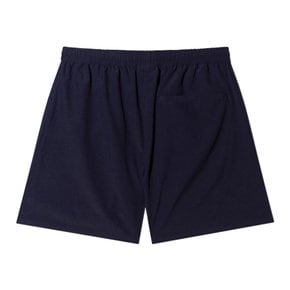 PATCH SEERSUCKER SHORTS _NAVY