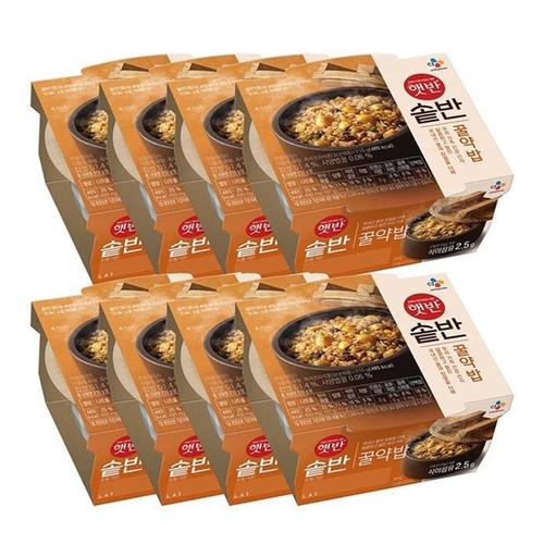 CJ 햇반 솥반 꿀약밥 210g x8개(1)