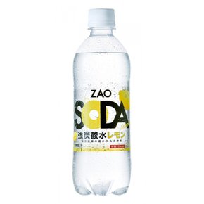 탄산수 ZAO SODA 강탄산수 500ml×24개(레몬)