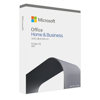 마이크로소프트 Office 2021 Home and Business PKC 한글 기업용 정품