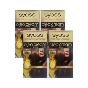 사이오스 올레오 골드라벨 새치커버 염색약 100g [누드베이지 - 2B] 4개 Ss