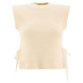 [쎄실리에반센] Knitwear 2.24KNI53001OWEN WEST WHITE White