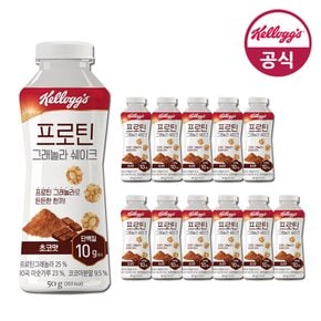 프로틴 그래놀라 쉐이크 초코맛 50g x12개