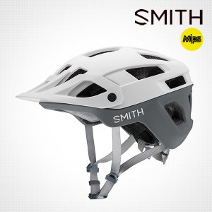 스미스옵틱스 스미스 헬멧 인게이지 화이트/시멘트 밉스+코로이드 아시안핏 MTB 로드 자전거