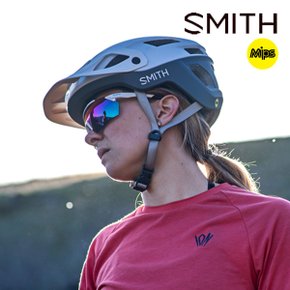 스미스 헬멧 인게이지 화이트/시멘트 밉스+코로이드 아시안핏 MTB 로드 자전거