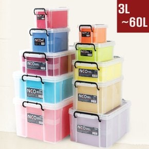 네오박스 340호(34L) 수납박스모음전(3~60L) 국내생산/튼튼하고 견고한 수납/장난감 다용도 정리함