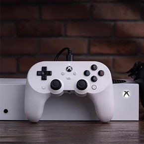 【해외직구】 8BITDO 유선 게임패드 조이스틱 Pro 2 X박스 시리즈 82BB