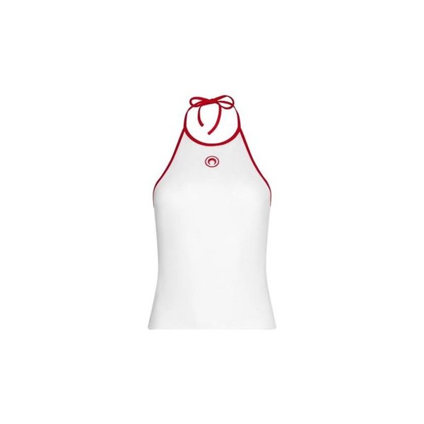 민소매 티셔츠 MRSW261PRTO040WH WH17 WHITE RED DOM