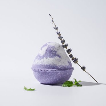 JAJU 자주 라벤더 민트 탄산 솔트밤 180g