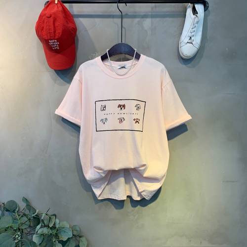 씨샵인더룸 / (신상 무료배송)리데 낙서 프린팅 반팔 티셔츠 3color