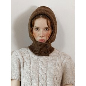 [단독] Buttoned balaclava, Emily (3 colors)