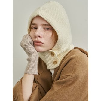 쎄꼰도 [NEW][단독] Buttoned balaclava, Emily (5 colors)