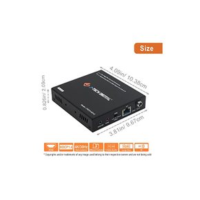 J-Tech Digital 4K USB KVM HDMI 익스텐더 Cat6 6a 7