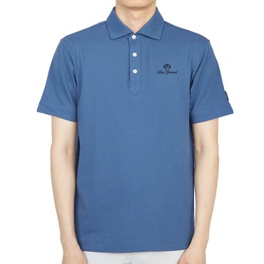 혼가먼트 골프웨어 남성 반팔티셔츠 HHM 2A AP53 BLUE