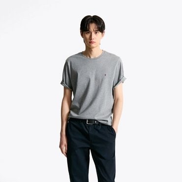 타미힐피거 [타미힐피거남성] 라이트 인터락 티셔츠 (T12F1TPO150MT1P91)