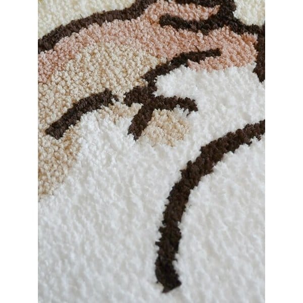 비아01 x미야오타운 어도러블 낮잠 고양이 발매트 러그