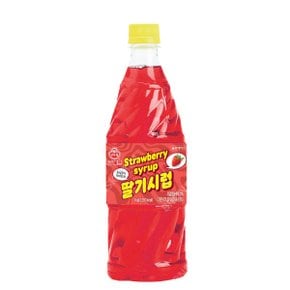 딸기향 시럽 1kg