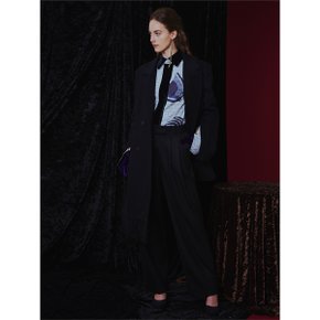 [와이제이] WIDE LEG TUXEDO PANTS