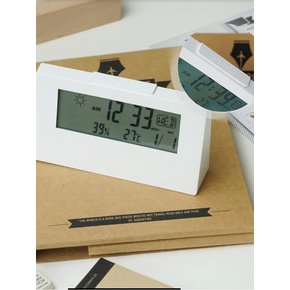 LED 디지털 탁상시계 온도 습도 측정 알람시계