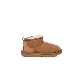 UGG [KIDS] 스웨이드 레더 미니 부츠 (클래식 울트라 미니) 1674302005000