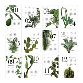 2023 아트 캘린더 달력 CALENDAR 9 Botanical