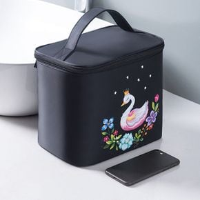 대학생가방 메이크업 가방 화장품 브러쉬 방수 파우치 백 블랙 패션가방