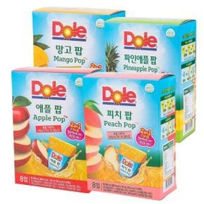 DOLE 후룻팝 62ml x 8 x 8 박스