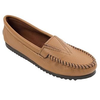  미국 미네통카 모카신 Minnetonka Womens Deerskin Gore Front Moccasin 1427135