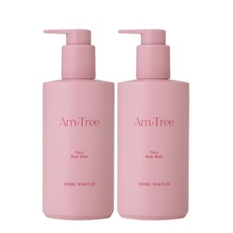 에이엠트리 [1+1] Amtree Signature 플로라 향좋은 퍼퓸 바디워시 300ml 꽃 장미향