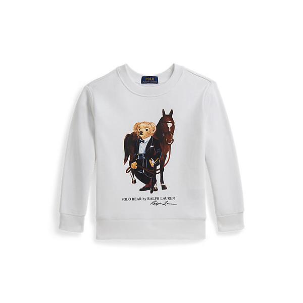 폴로 키즈 남아 2-7세 루나 뉴 이어 폴로 베어 스웨트셔츠(CWPOKNIB8021532100)