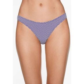 4765465 OYSHO GEOMETRIC MEDIUM-COVERAGE U-CUT - Bikini bottoms blue