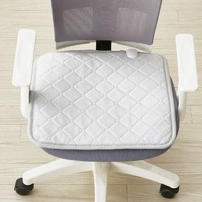 카본 탄소 전기방석 1인용 소프트극세사 그레이 45X45