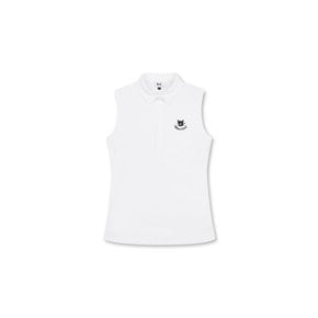 왁[WAAC]골프 (WWTCM24320WHX)여성 Cool Ribbed Polo Sleeveless